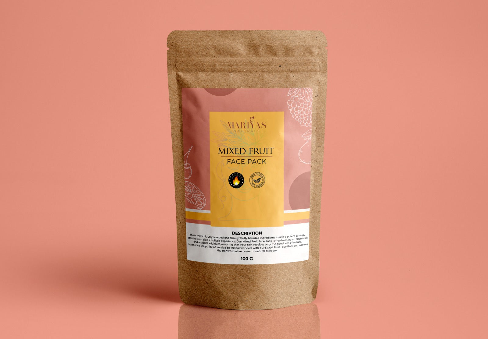 MIXED FRUITS FACE PACK – Mariyas Naturals
