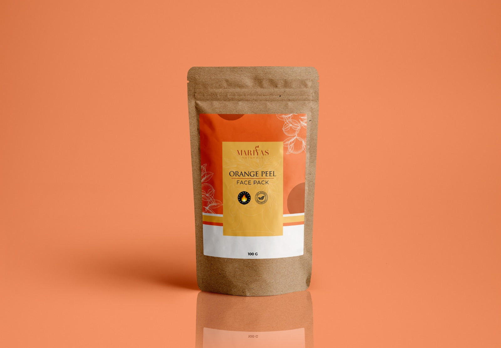 ORANGE PEEL FACE PACK – Mariyas Naturals