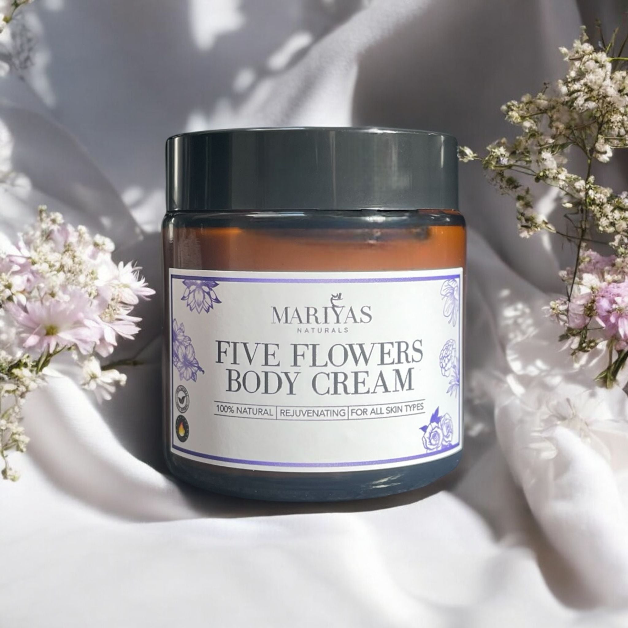 FIVE FLOWER BODY CREAM – Mariyas Naturals