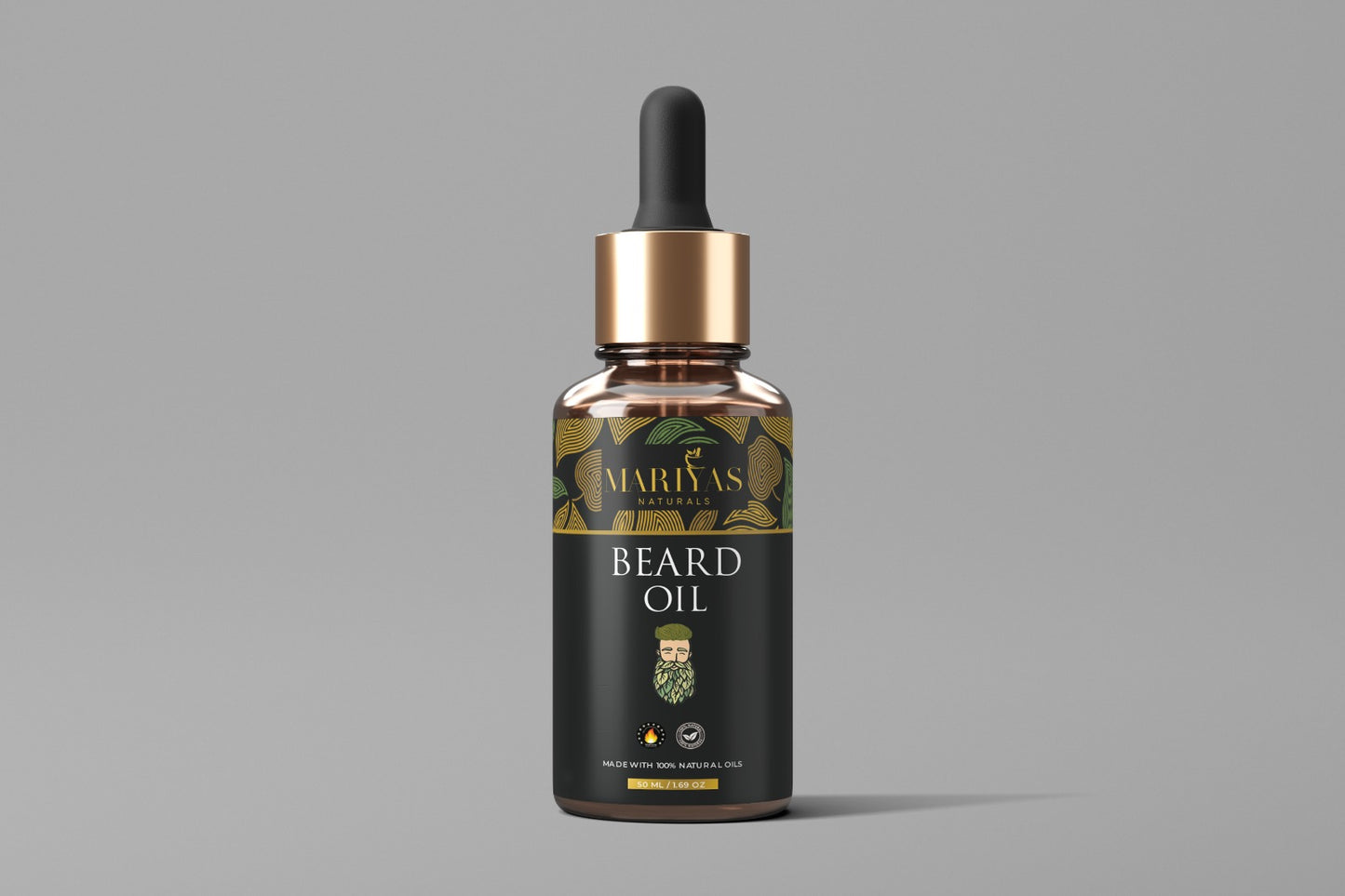 100% NATURAL BEARD OIL